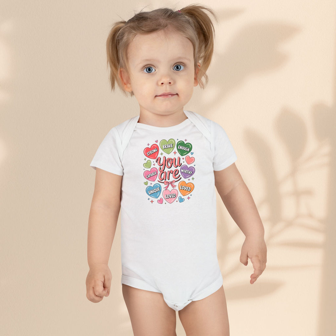 Baby Short Sleeve Onesie® - You Are Beautiful