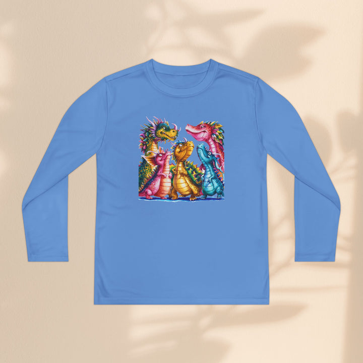 Youth Long Sleeve Competitor Tee - Dragon Joy