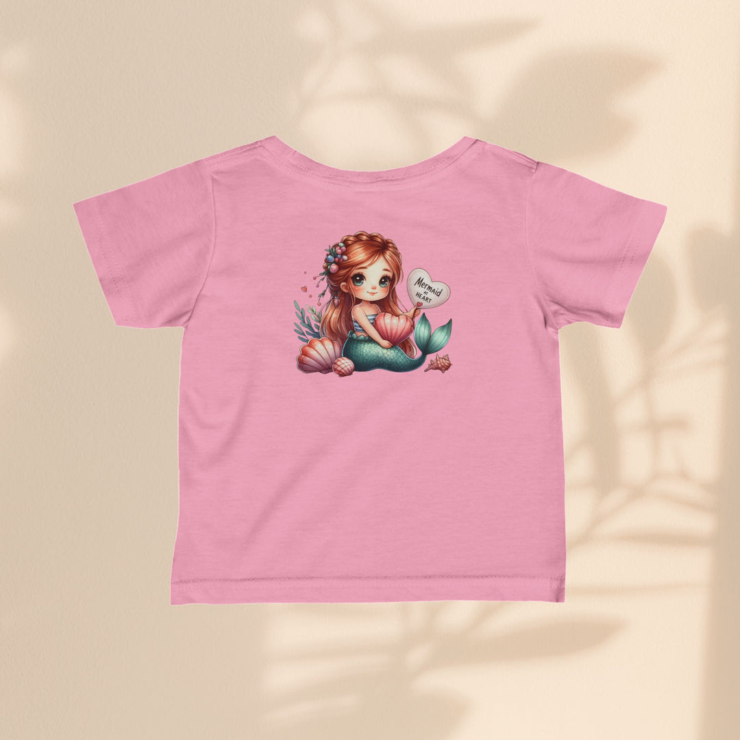 Infant Fine Jersey Tee - Mermaid At Heart