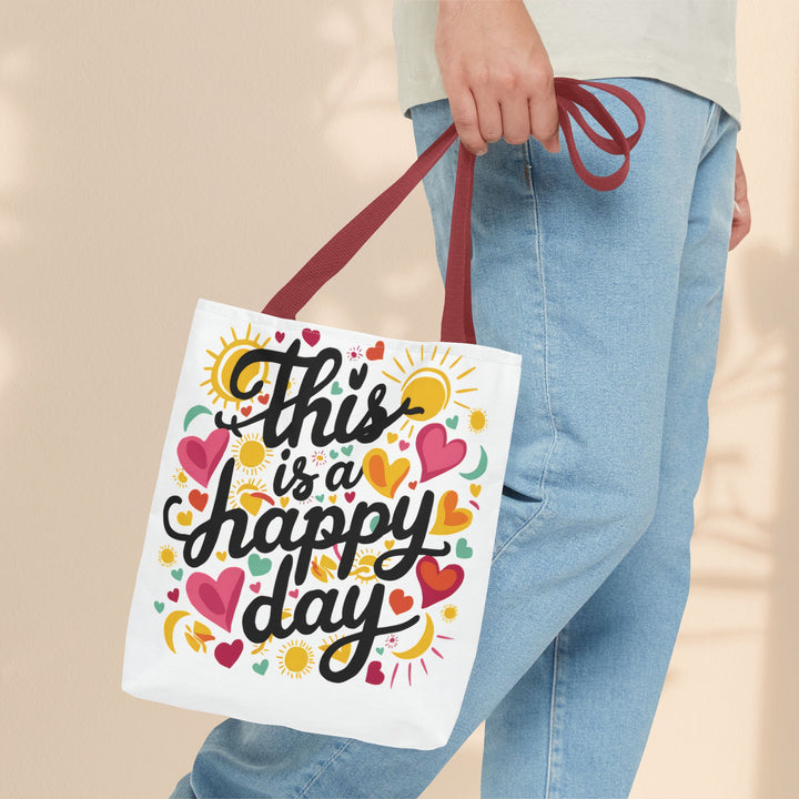 Tote Bag (AOP) - This is a Happy Day