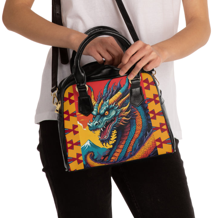 Dragon Power Shoulder Handbag