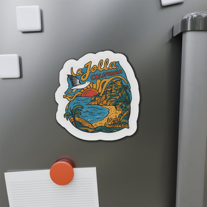 Die-Cut Magnets - La Jolla California