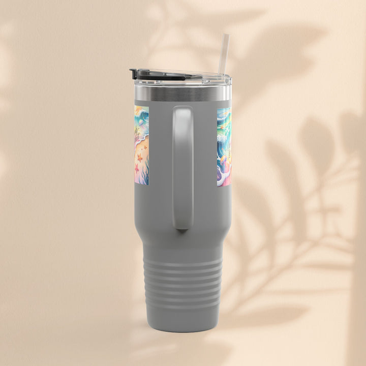 Ocean Vibes Insulated Travel Mug, 40oz