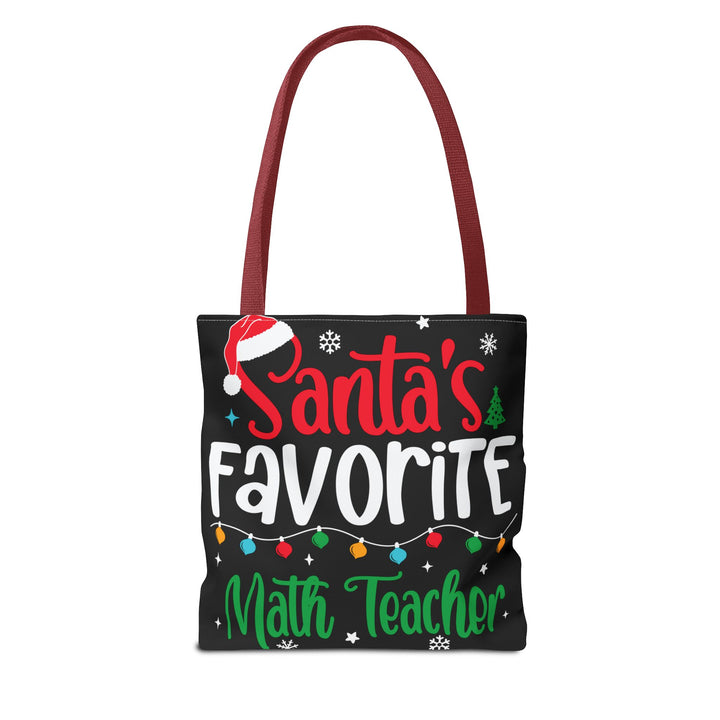 Tote Bag  - Santa's Favorite Math Teacher