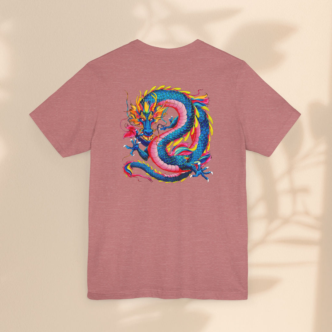 Unisex Jersey Short Sleeve Tee - Groovy Dragon