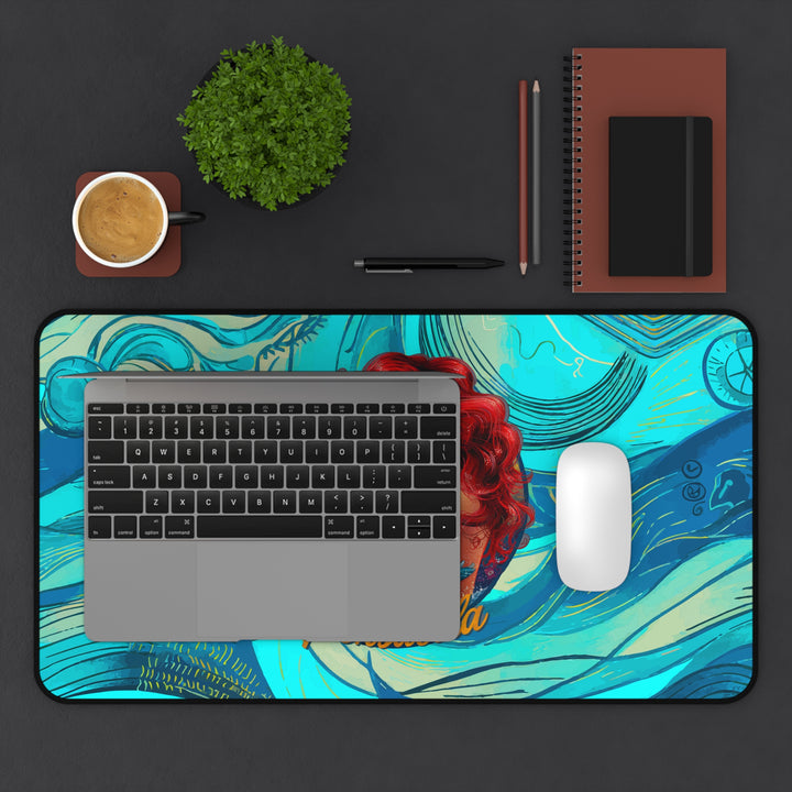 Desk Mat - Pensacola Mermaid