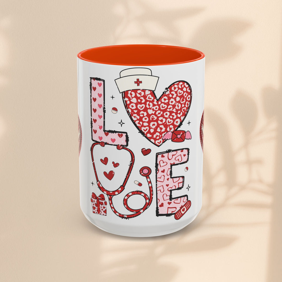 Colorful Mugs (11oz, 15oz) - Love Nurses