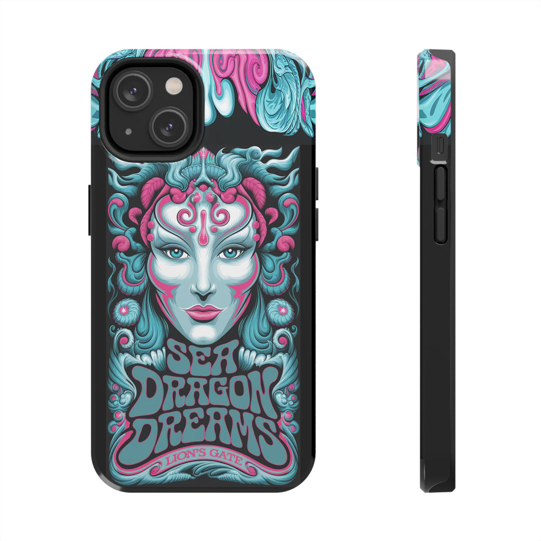 Tough Phone Cases - Sea Dragon Dreams Psychedelic