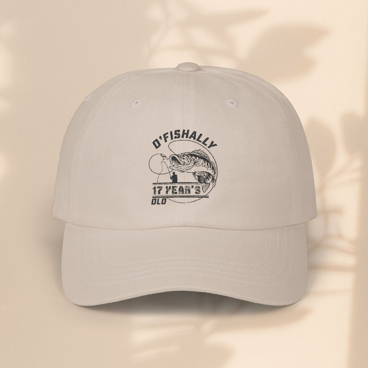 O-fish-ally 17 years old,  Fishing Classic Cap, Gift for 17 year old birthday, Outdoor Lover Cap