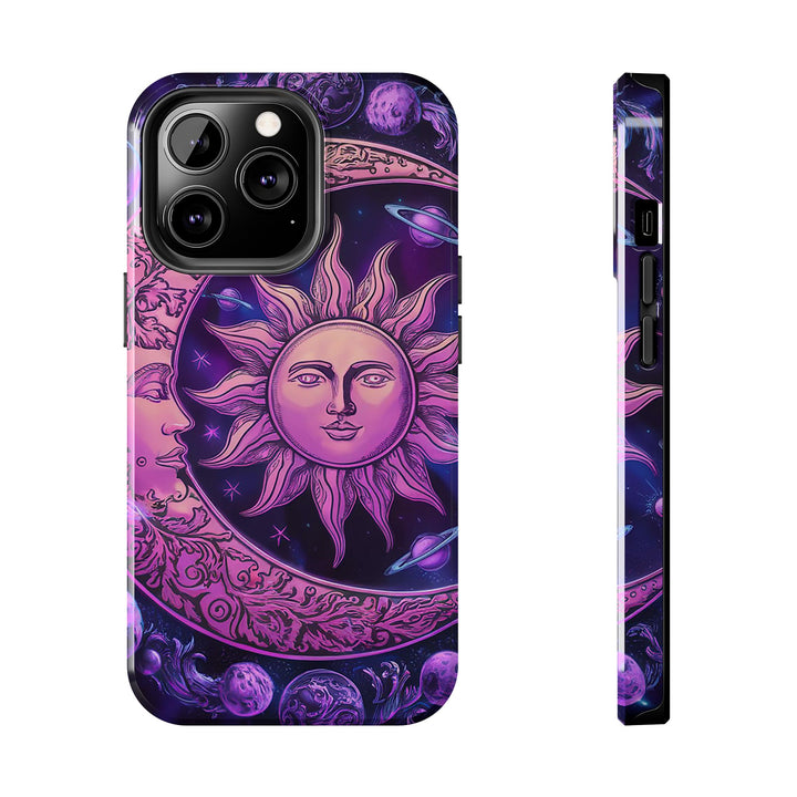 Tough Phone Cases - Purple Moon