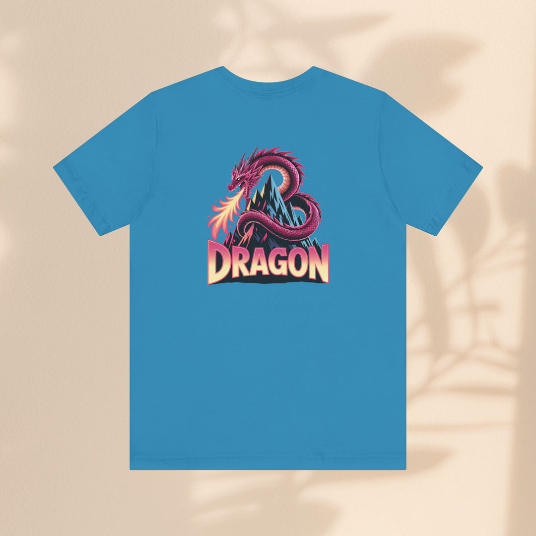 Dragon Graphic Tee, Unisex T-Shirt, Fantasy Shirt, Gift for Gamers, Dragon Lovers Shirt, Casual Wear, Unique Apparel