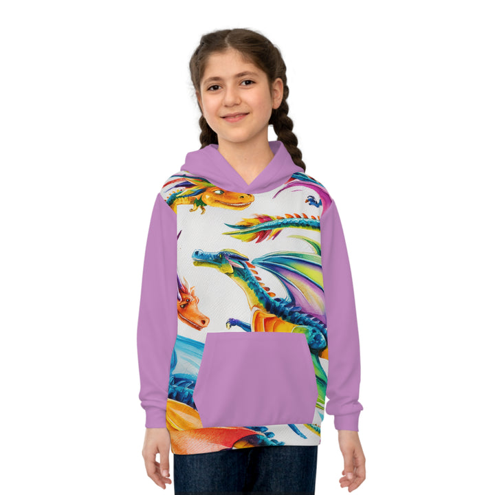 Children's Hoodie - Flying Dragons