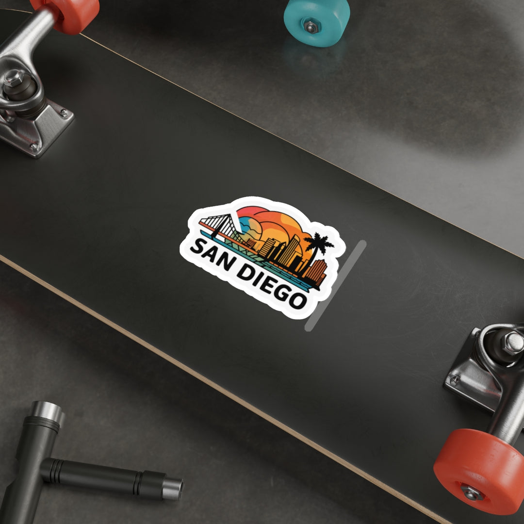 Die-Cut Stickers - San Diego California