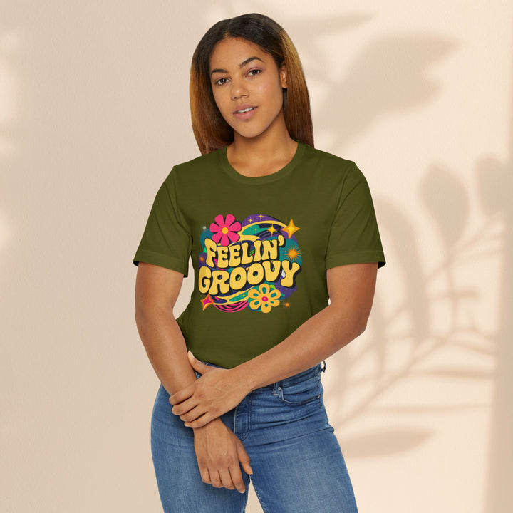 Unisex Jersey T-Shirt - Feeling Groovy