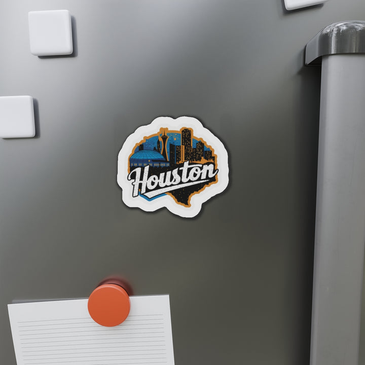 Die-Cut Magnets - Houston Texas