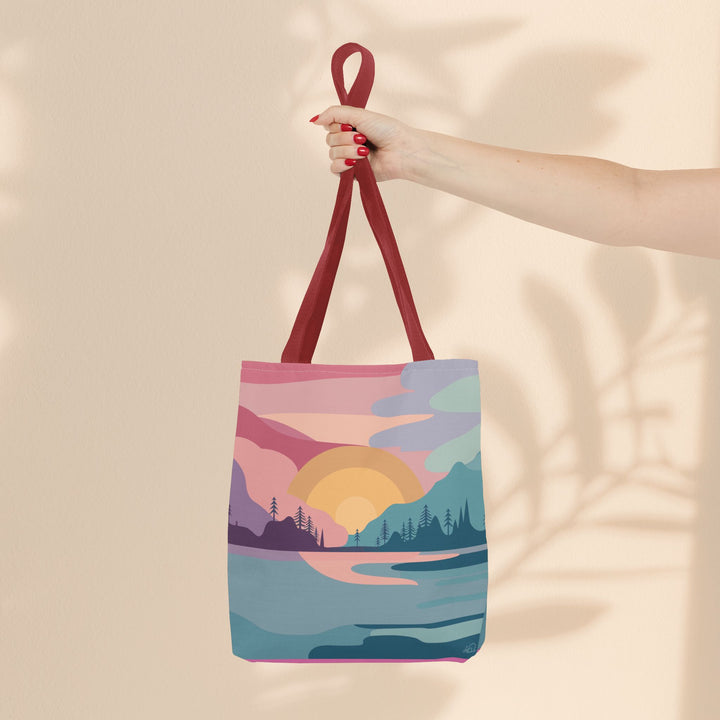 Tote Bag - Pastel Scene