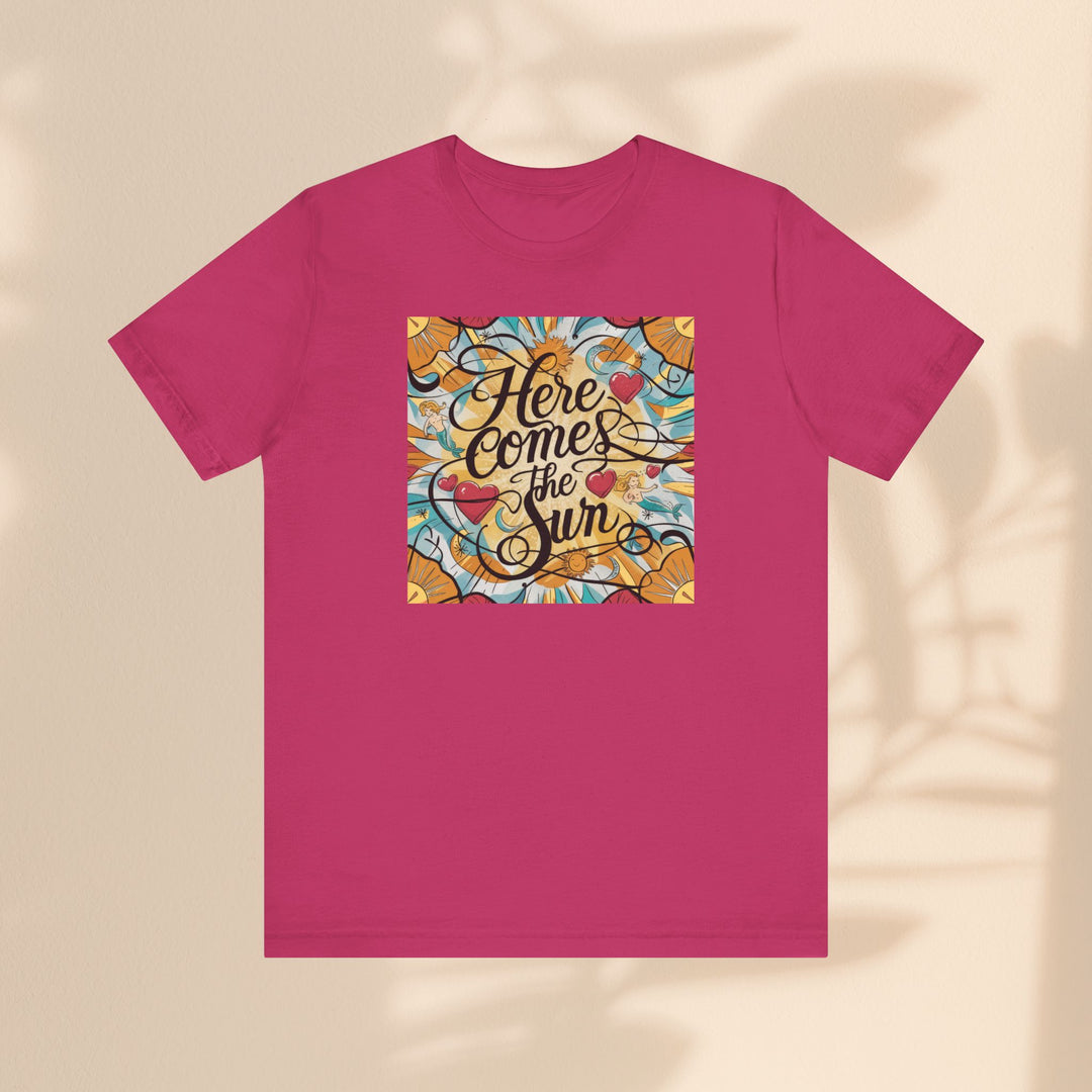 Unisex Jersey Short Sleeve Tee - Here Comes The Sun