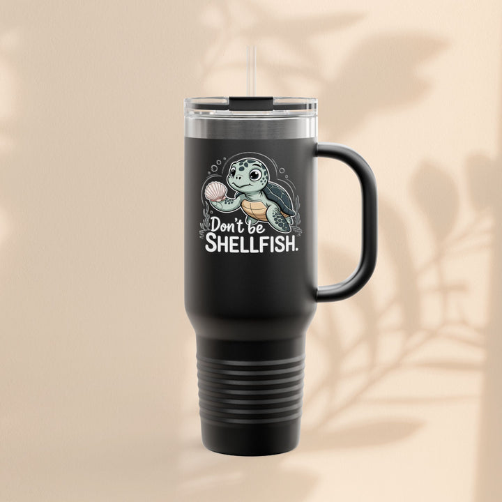 Don't Be Shellfish Insulated Travel Mug, 40oz
