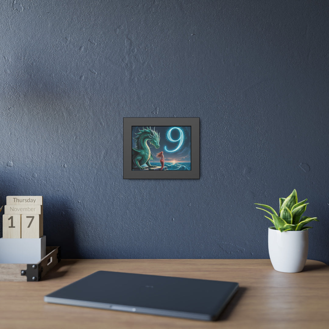 Number 9 and Dragons Canvas Wall Art