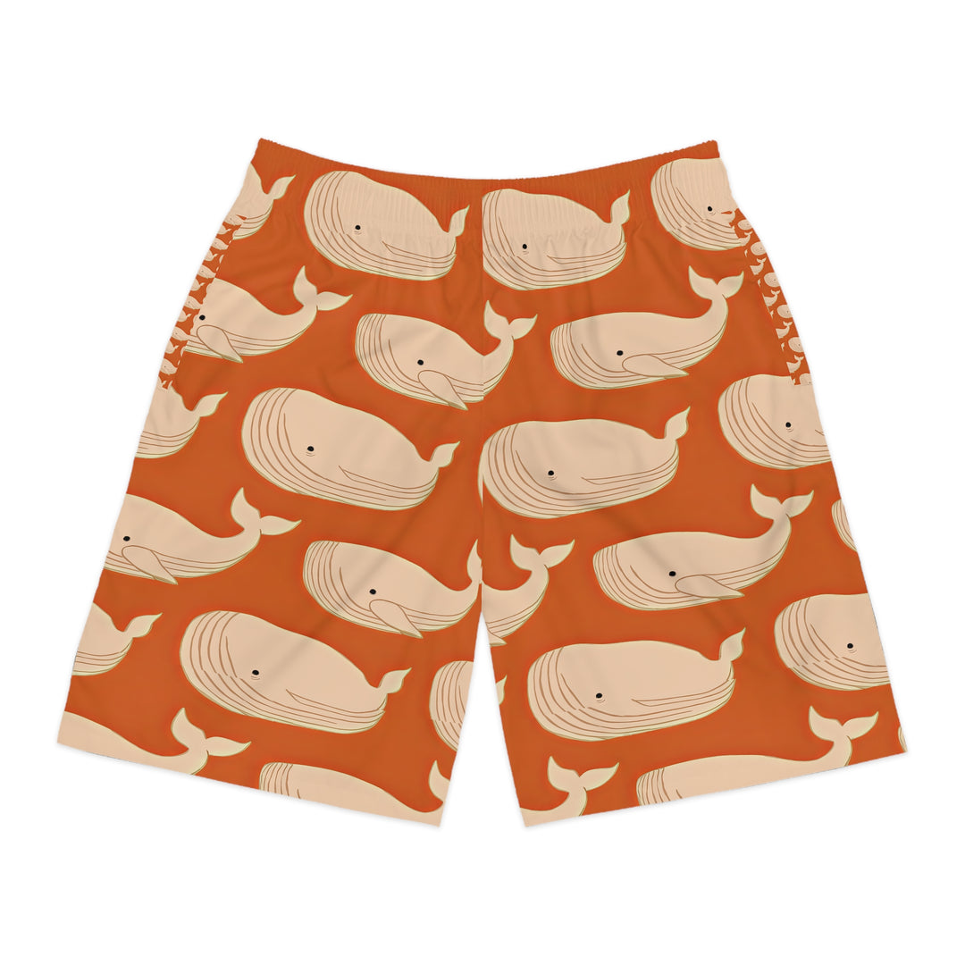 Men's Jogger Shorts - Whales