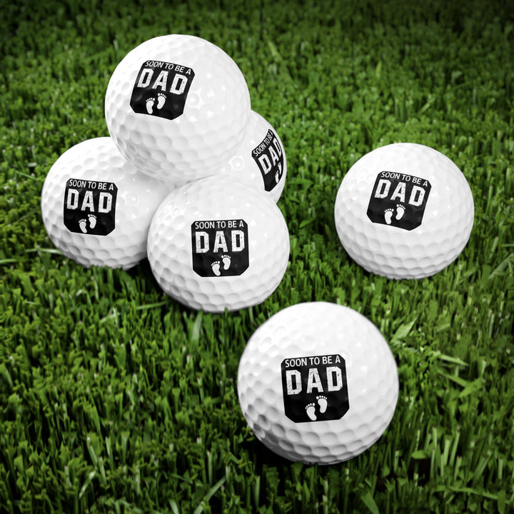 Golf Balls, 6pcs - Soon To Be Dad