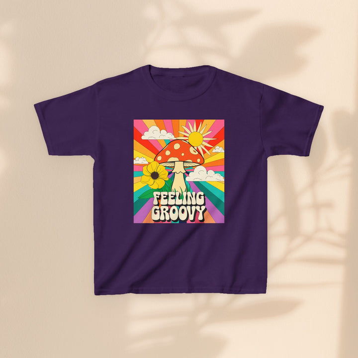 Kids Heavy Cotton™ Tee - Feeling Groovy