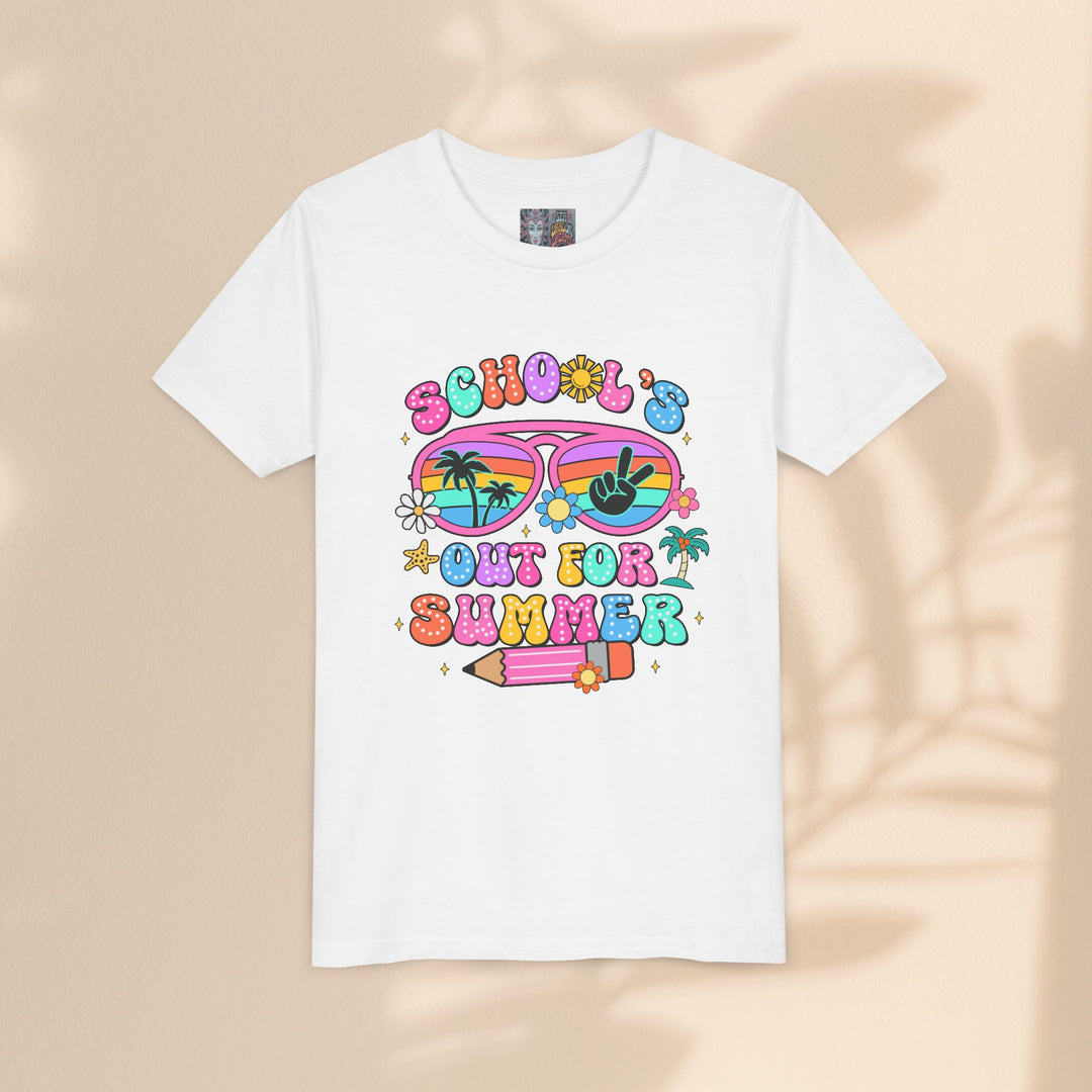 Youth Summer Vibe Tee – "School's Out for Summer"