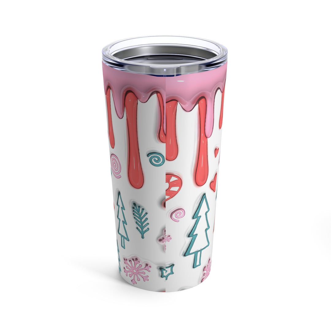 Tumbler 20oz - Merry Merry Merry Christmas