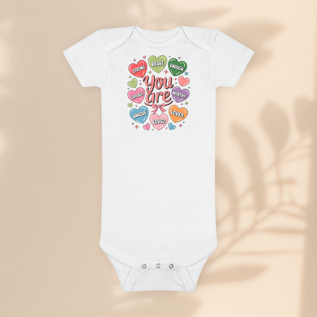 Baby Short Sleeve Onesie® - You Are Beautiful