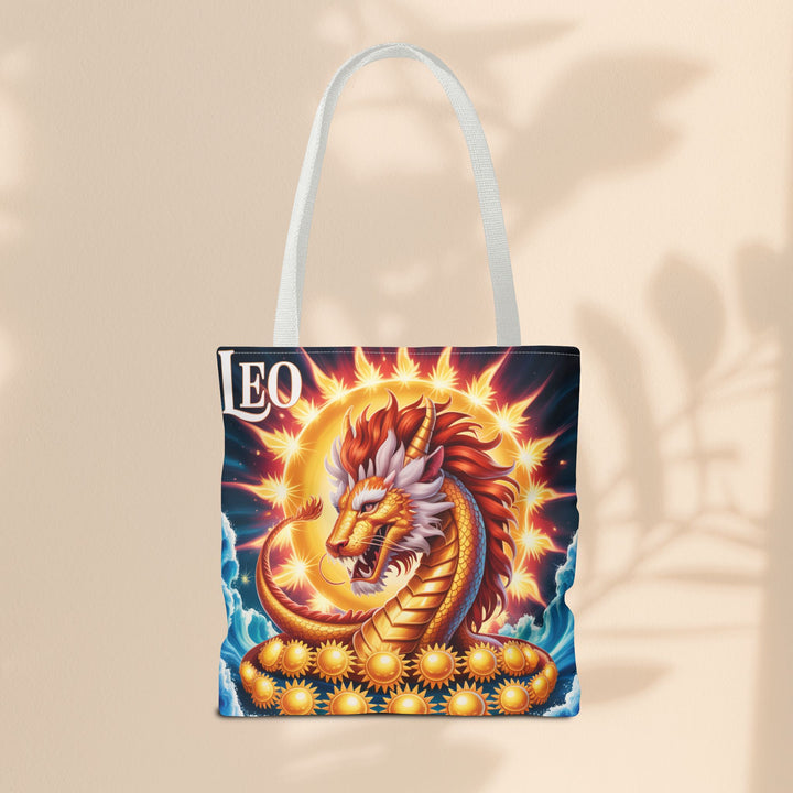 Leo Zodiac Tote Bag, Astrology Bag, Horoscope Tote, Birthday Gift, Festival Bag, Celestial Art Bag