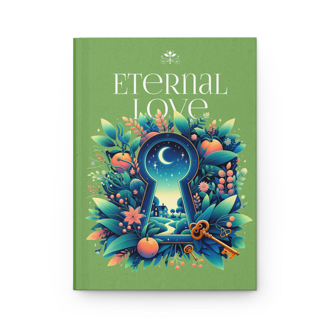 Hardcover Journal Matte - Key To Eternal Love