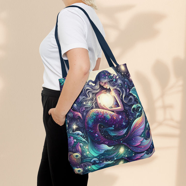 Celestial Mermaid Secret Tote Bag – Stylish Reusable Beach Trip Bag