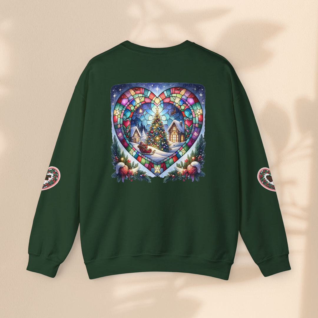 Christmas Tree Heart Sweatshirt