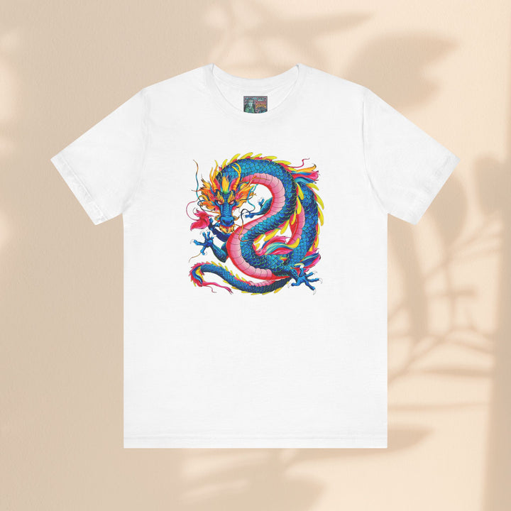 Unisex Jersey Short Sleeve Tee - Groovy Dragon