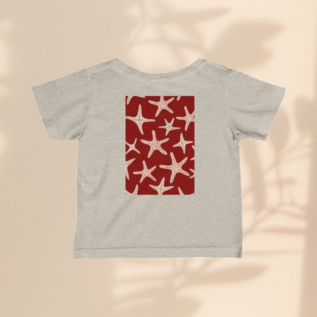 Infant Fine Jersey Tee - Red Star