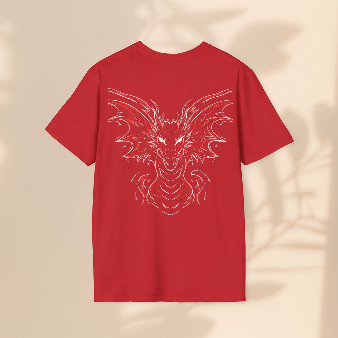 Unisex Softstyle T-Shirt - Electric Dragon