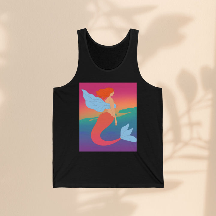 Unisex Jersey Tank - Angel Mermaid