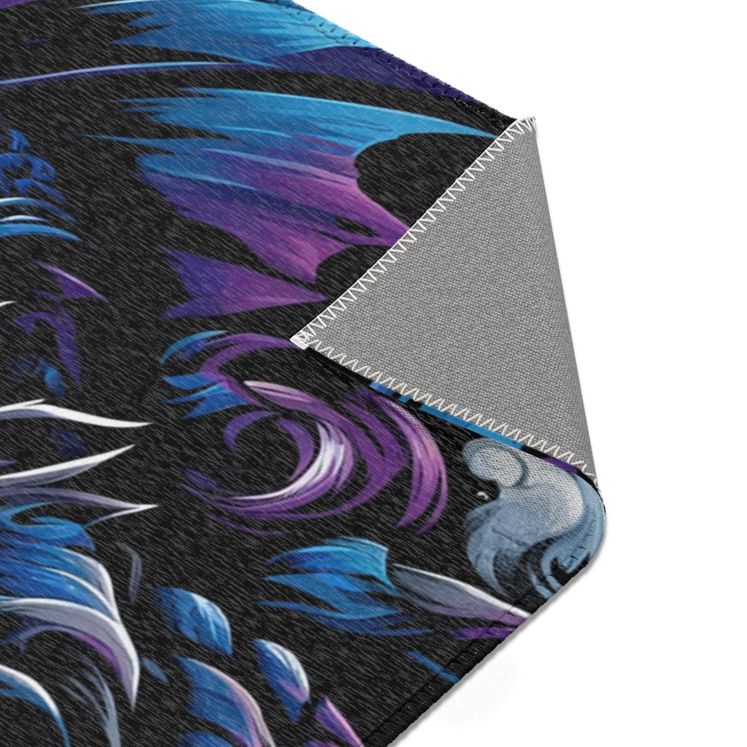 Mystical Dragon Area Rug - Bohemian Home Decor, Gift for Fantasy Lovers