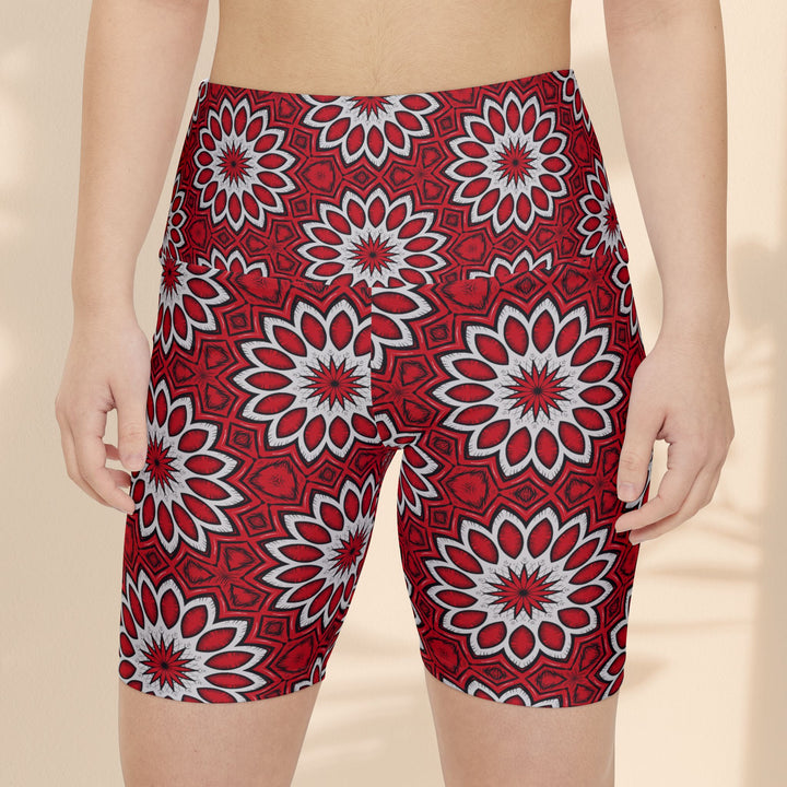 Women's Workout Shorts - Eternal Bloom