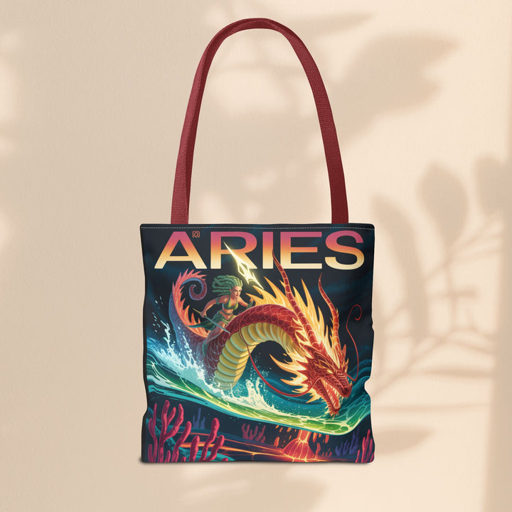 Aries Tote Bag - Perfect for Astrology Lovers, Stylish and Practical, Great for Gifts, Everyday Use, Festivals
