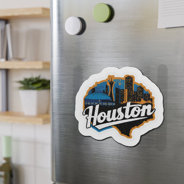 Die-Cut Magnets - Houston Texas