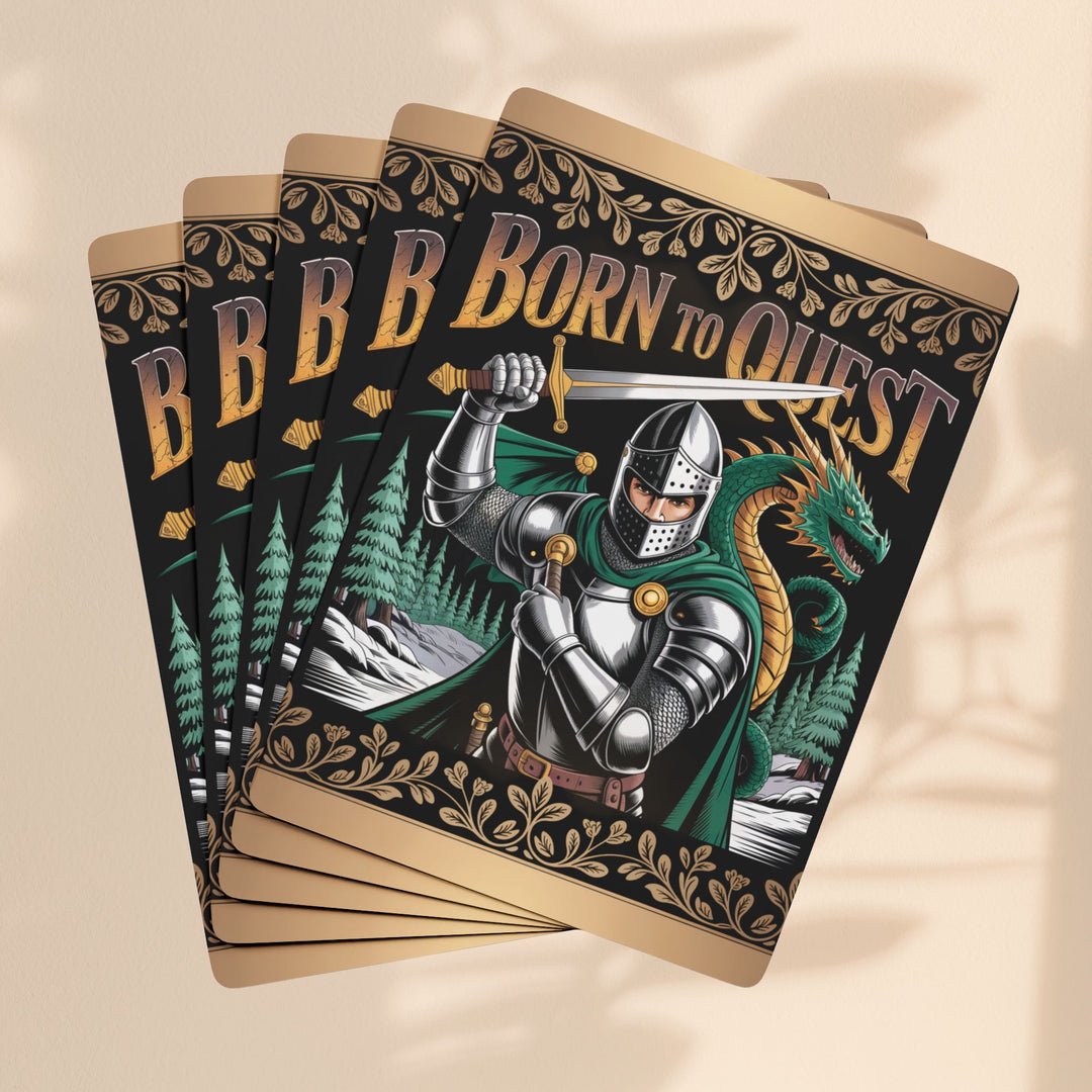 Born To Quest Poker Playing Cards