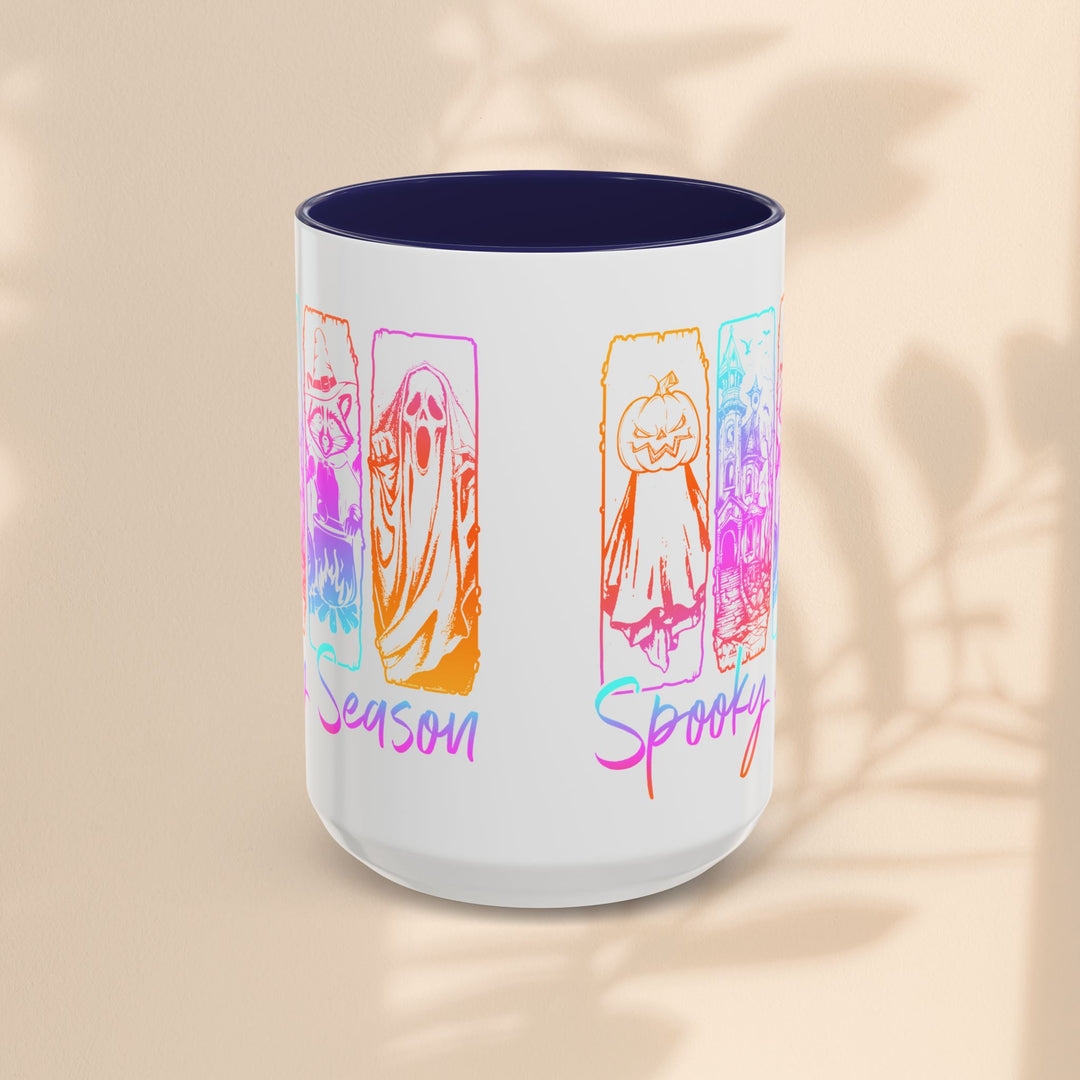 Spooky Season Accent Coffee Mug – Halloween Ceramic Cup (11oz, 15oz)