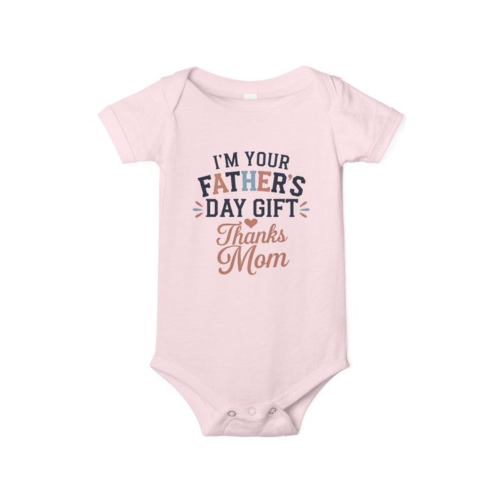 Father's Day Infant Jersey One Piece - I'm Your Father's Day Gift