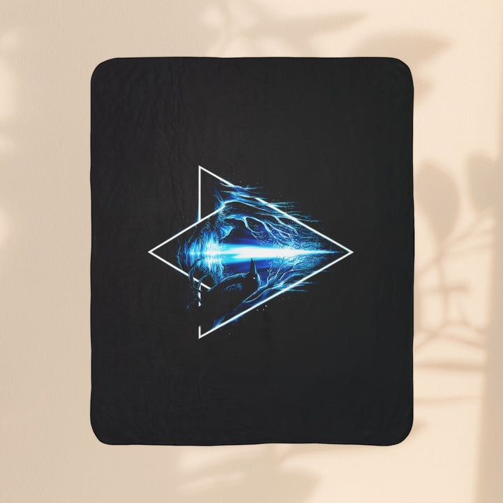 Fleece Sherpa Blanket - Message of Revelation