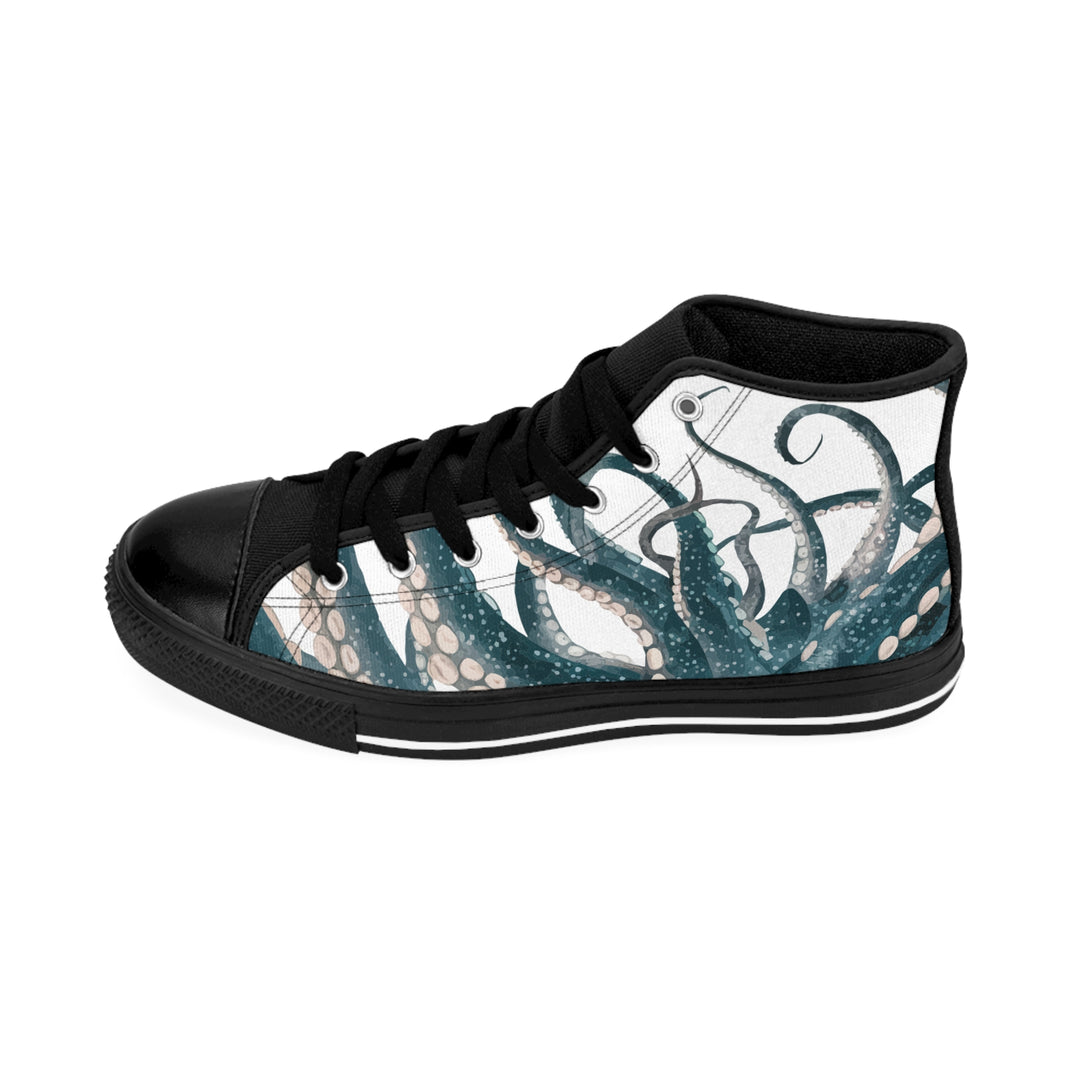 Men's Classic Sneakers - Downward Octopus