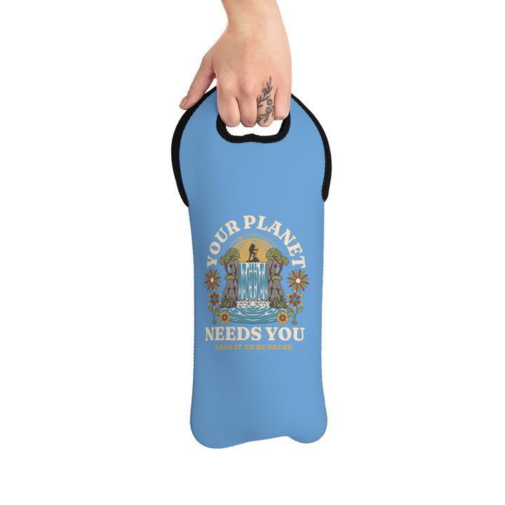 Wine Tote Bag - Your Planet Needs You