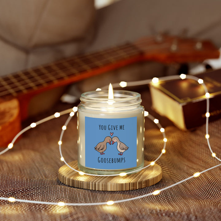 Scented Candles, Coconut Apricot Wax (4oz, 9oz) - You Give Me Goosebumps