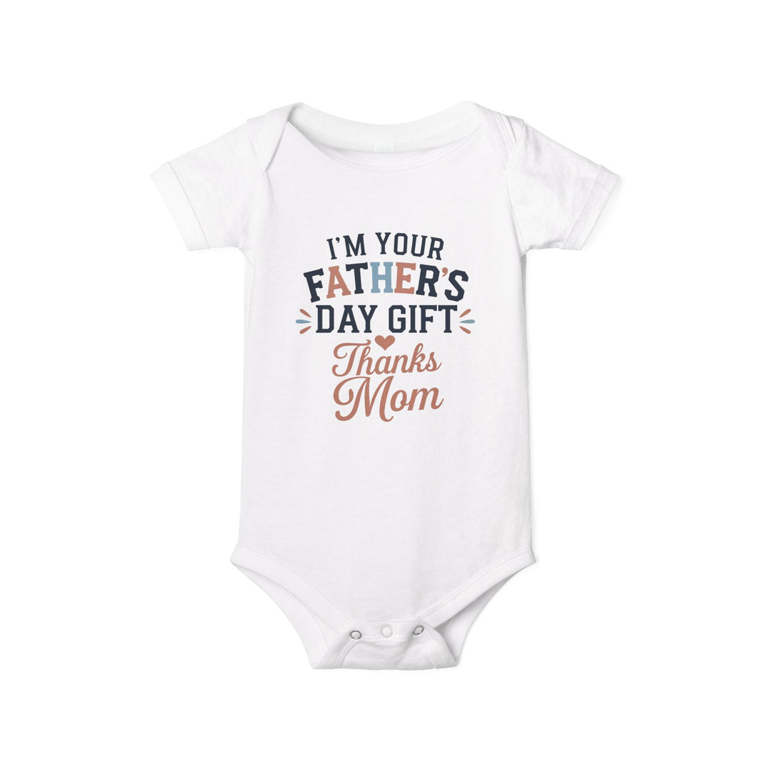Father's Day Infant Jersey One Piece - I'm Your Father's Day Gift