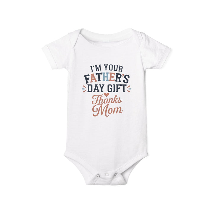 Father's Day Infant Jersey One Piece - I'm Your Father's Day Gift